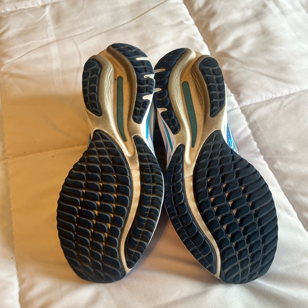 Mizuno Women’s Wave Rider 27 Blue Running Shoes Size 8 - Picture 6 of 6